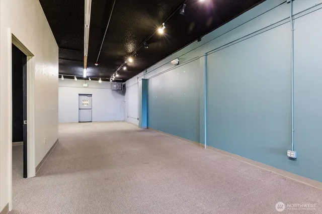 a view of empty room