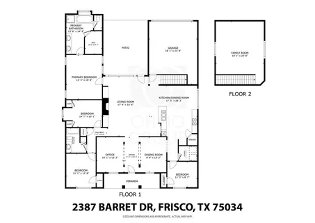 $600,000 | 2387 Barret Drive, Frisco, TX 75033