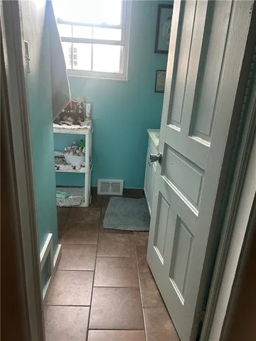 a view of storage and utility room