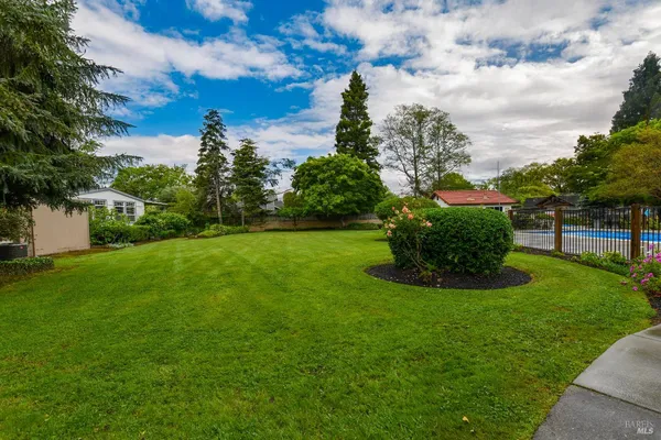 a view of street with houses
