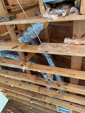 a view of water heater room
