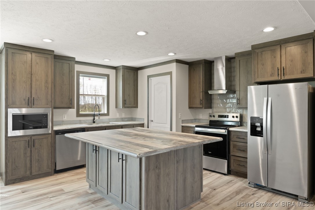 3999 East Curby Road English, IN 47118 - Photo 2 of 36 Gorgeous kitchen with all stainless appliances