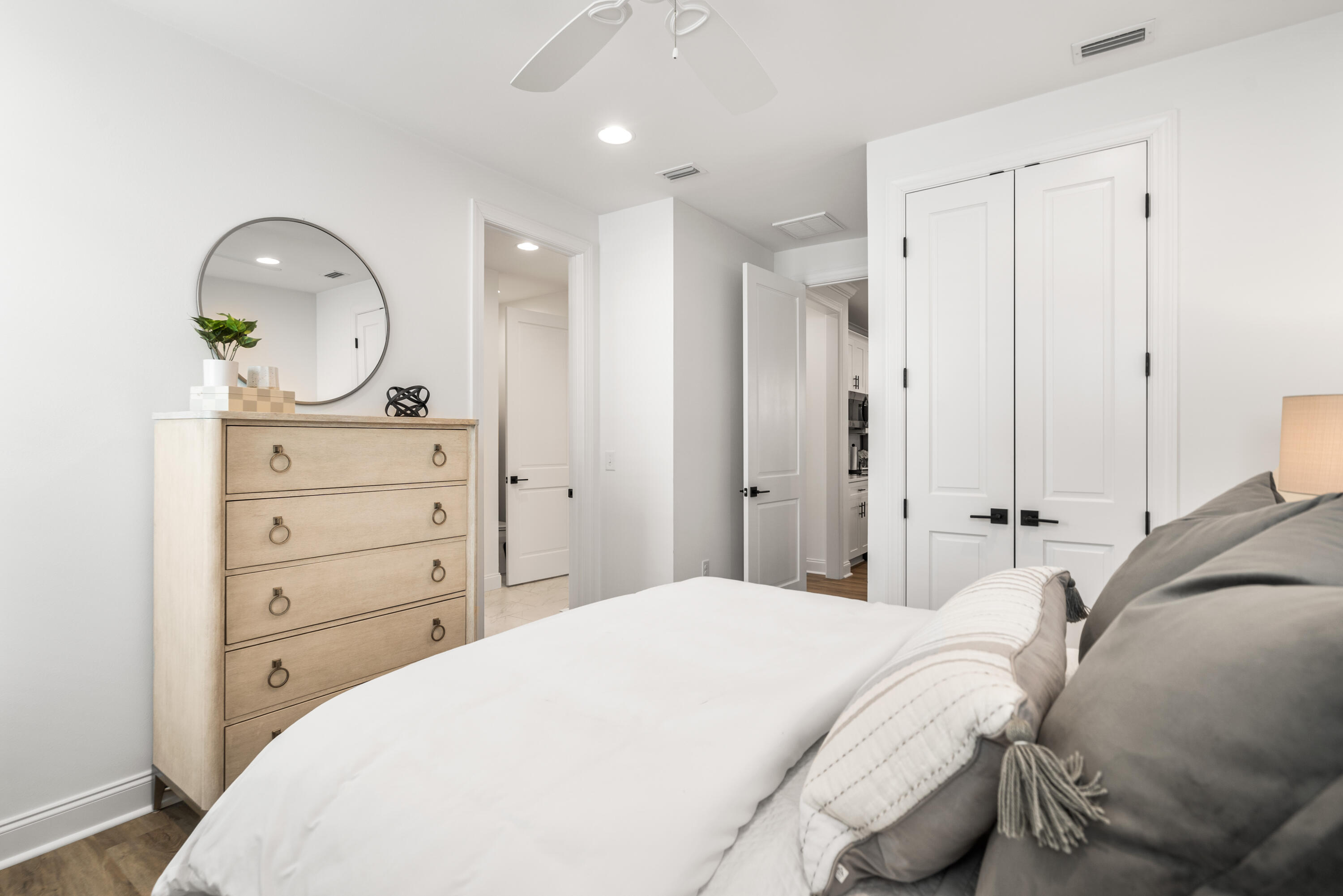 99 Roundwood Dr Inlet Beach Inlet Beach, FL 32461 - Photo 15 of 24 a bedroom with a bed and a dresser