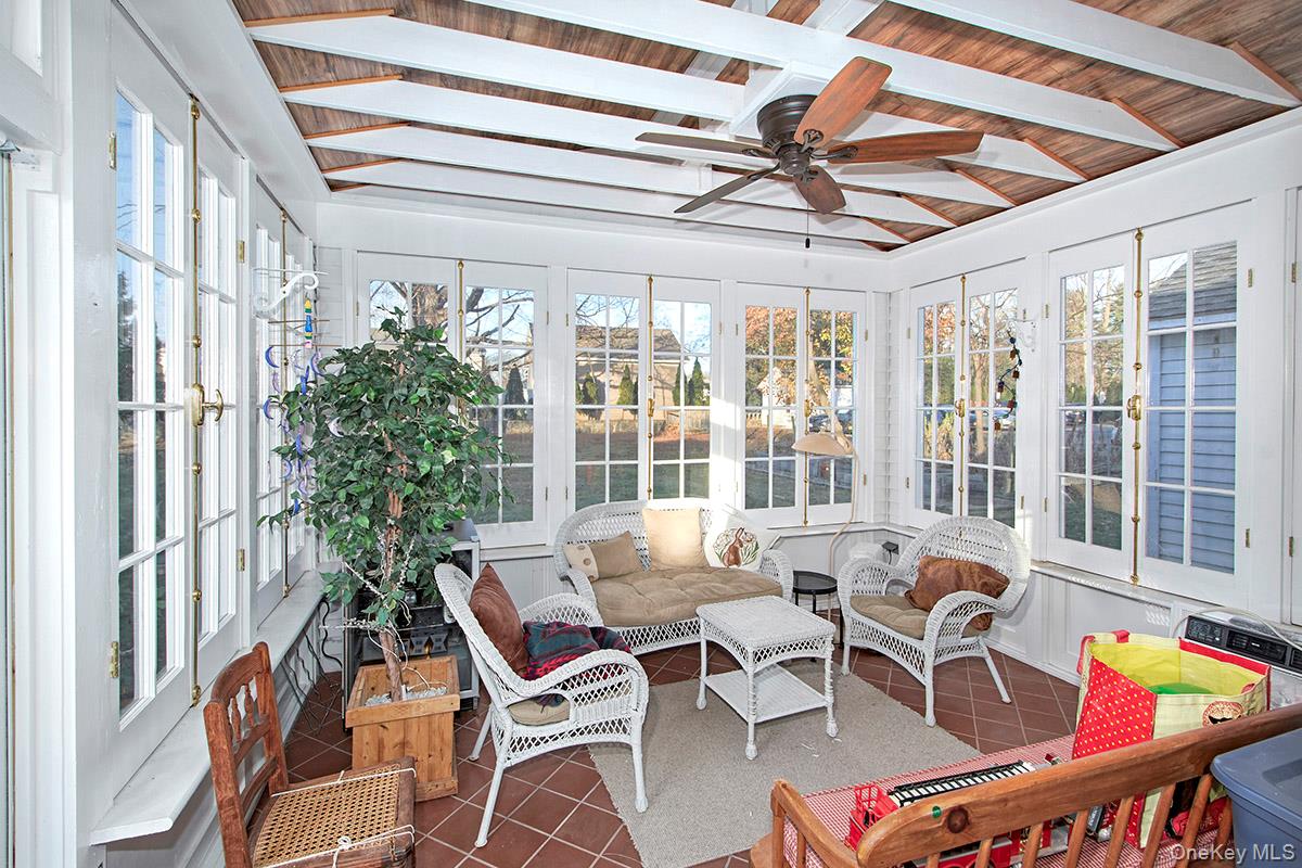 30 Bedford Road Armonk, NY 10504 - Photo 14 of 17 Three season room overlooks expansive yard