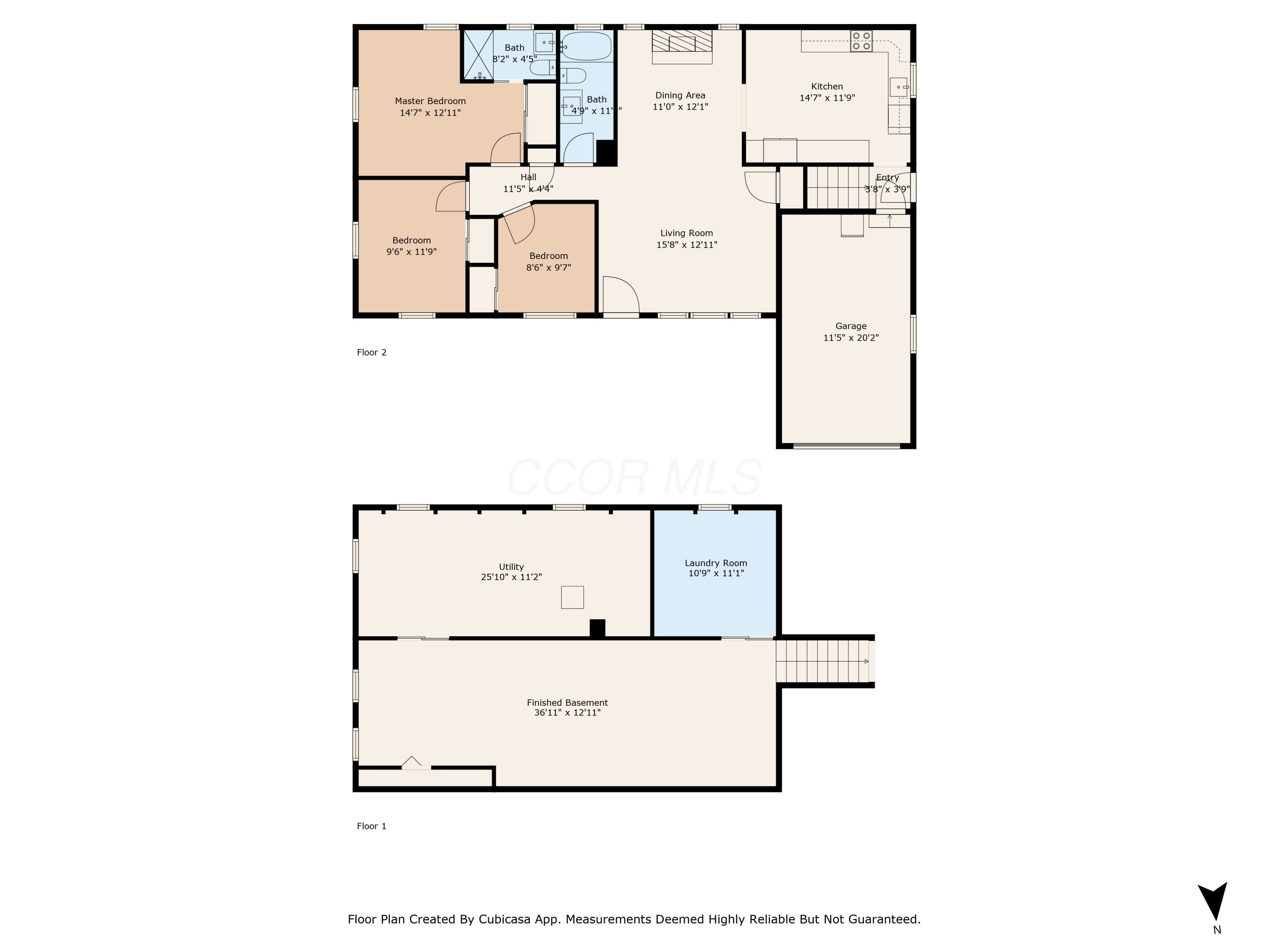 1105 Fordham Road Columbus, OH 43224 - Photo 52 of 52 Combined Floor Plan