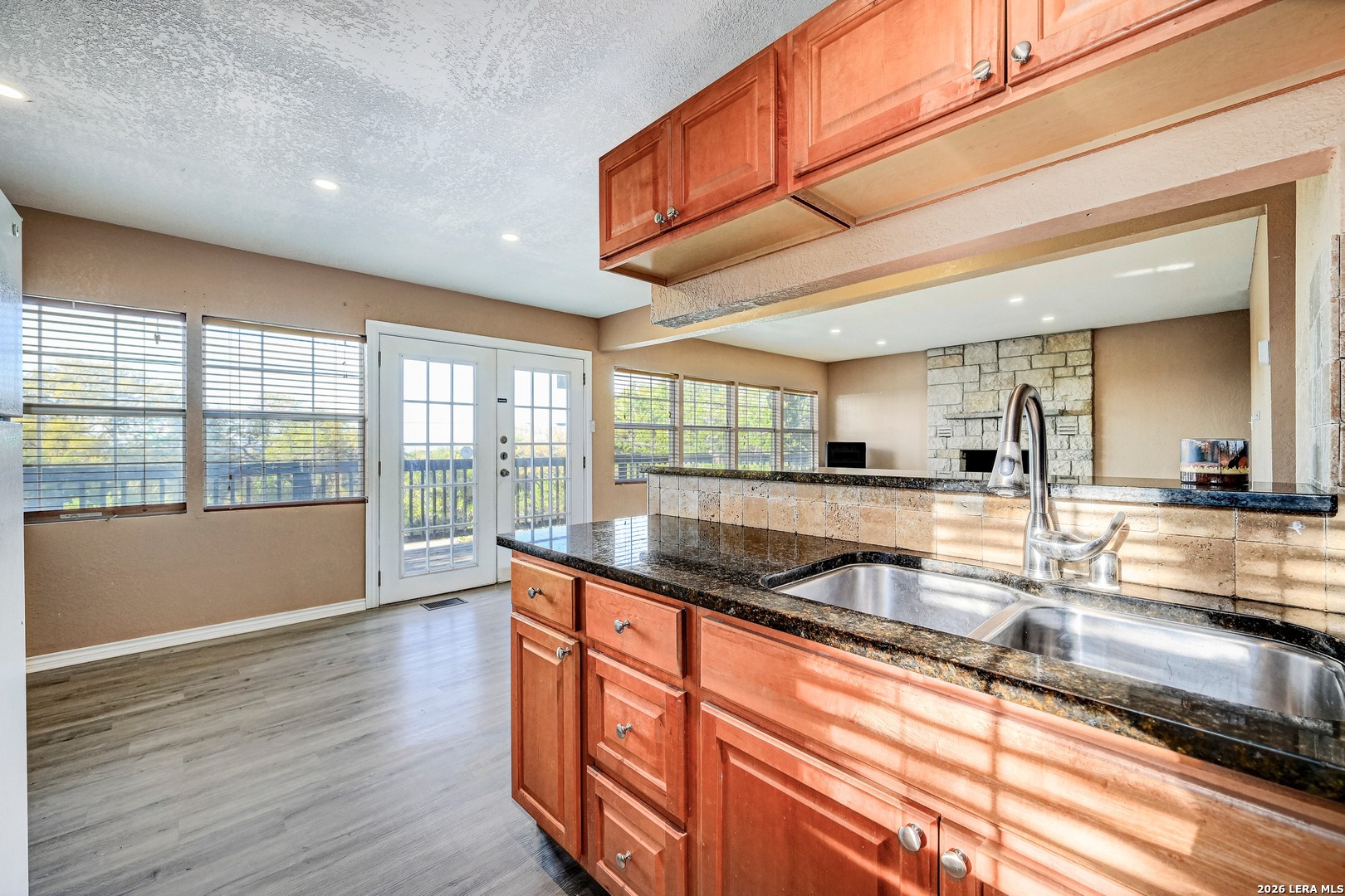 1125 Highpoint Lane Spring Branch, TX 78070 - Photo 10 of 25 a view of a kitchen counter top and living room