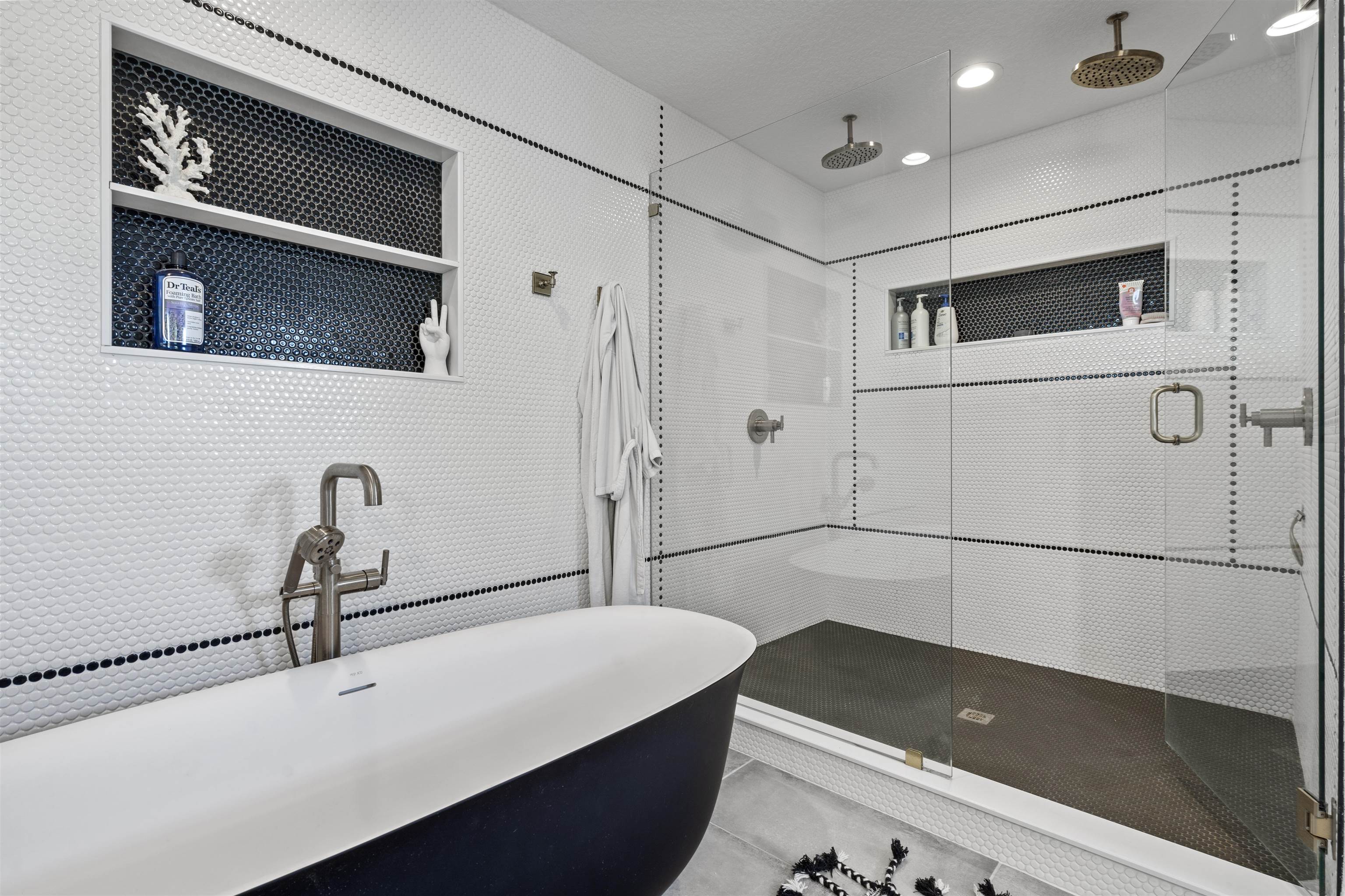 5730 Rudolph Avenue St. Augustine, FL 32080 - Photo 23 of 72 a bathroom with a sink and a shower