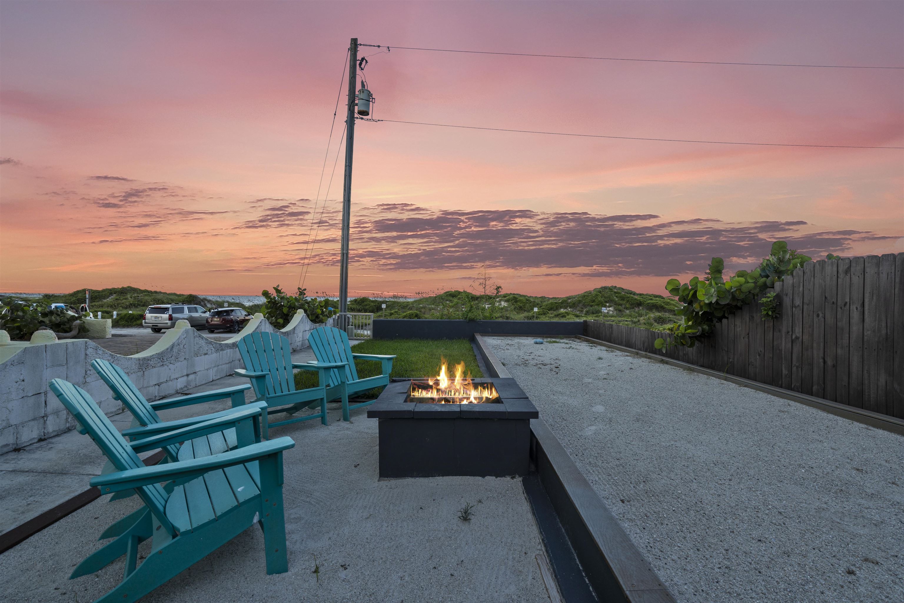 5730 Rudolph Avenue St. Augustine, FL 32080 - Photo 56 of 72 a view of a terrace with skyline