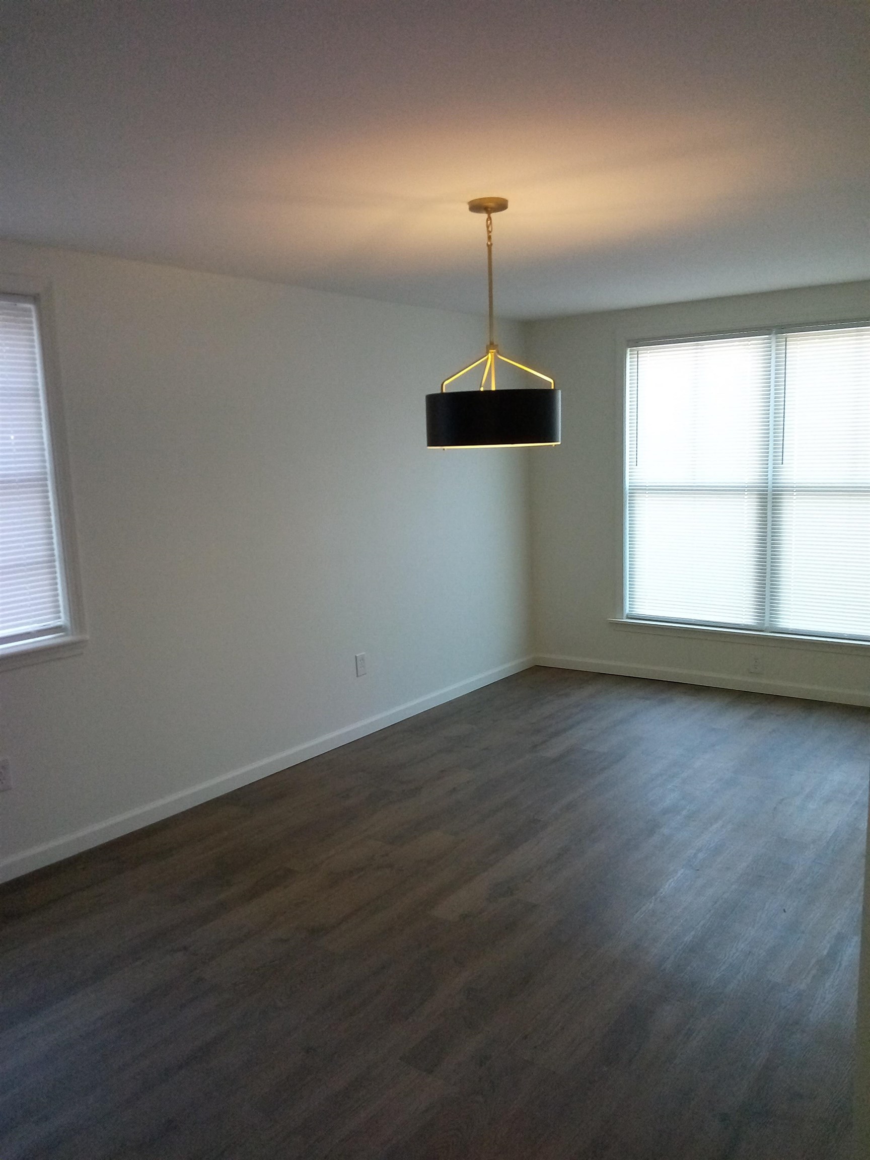 4425 Hodge Road Memphis, TN 38109 - Photo 6 of 37 an empty room with wooden floor fan and windows