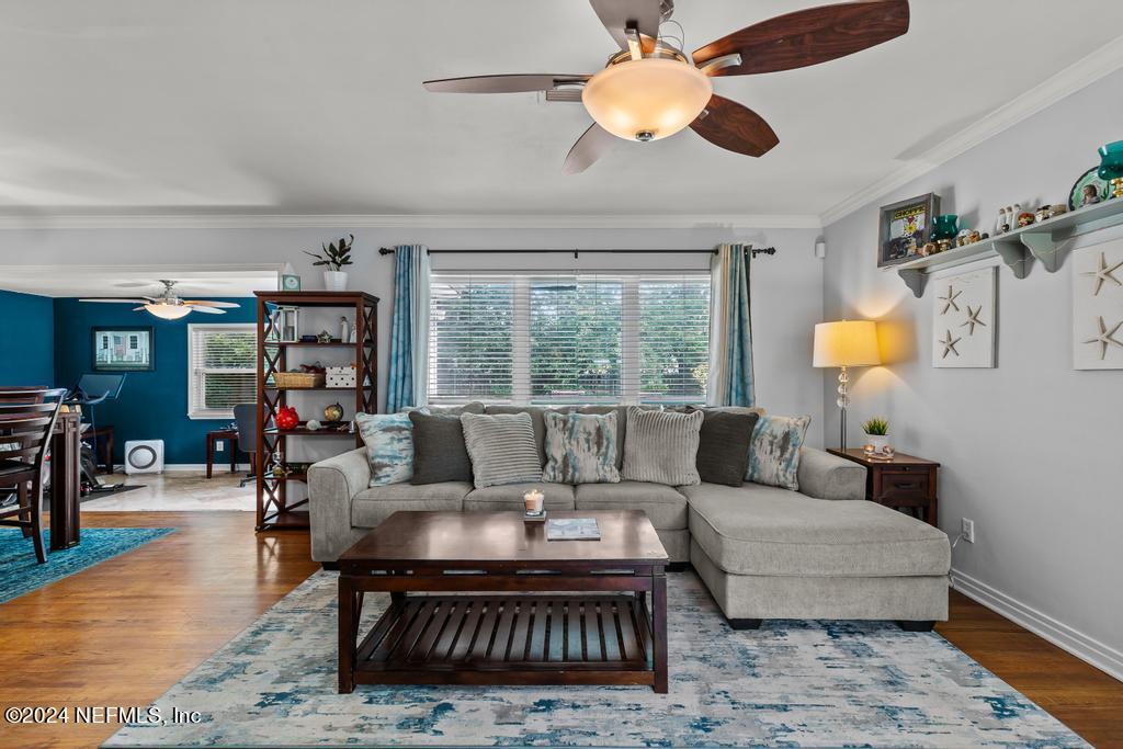 3645 Marianna Road Jacksonville, FL 32217 - Photo 3 of 44 a living room with furniture and a large window