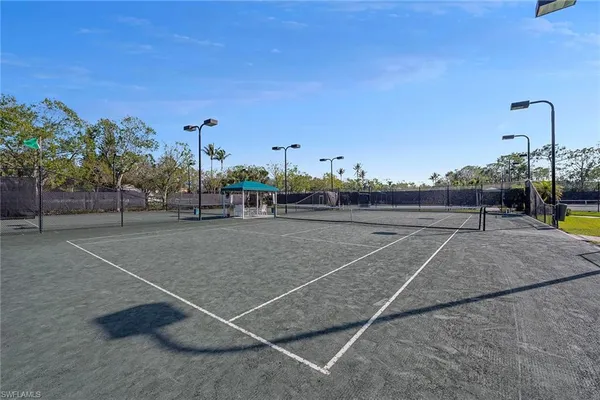 a view of a tennis court