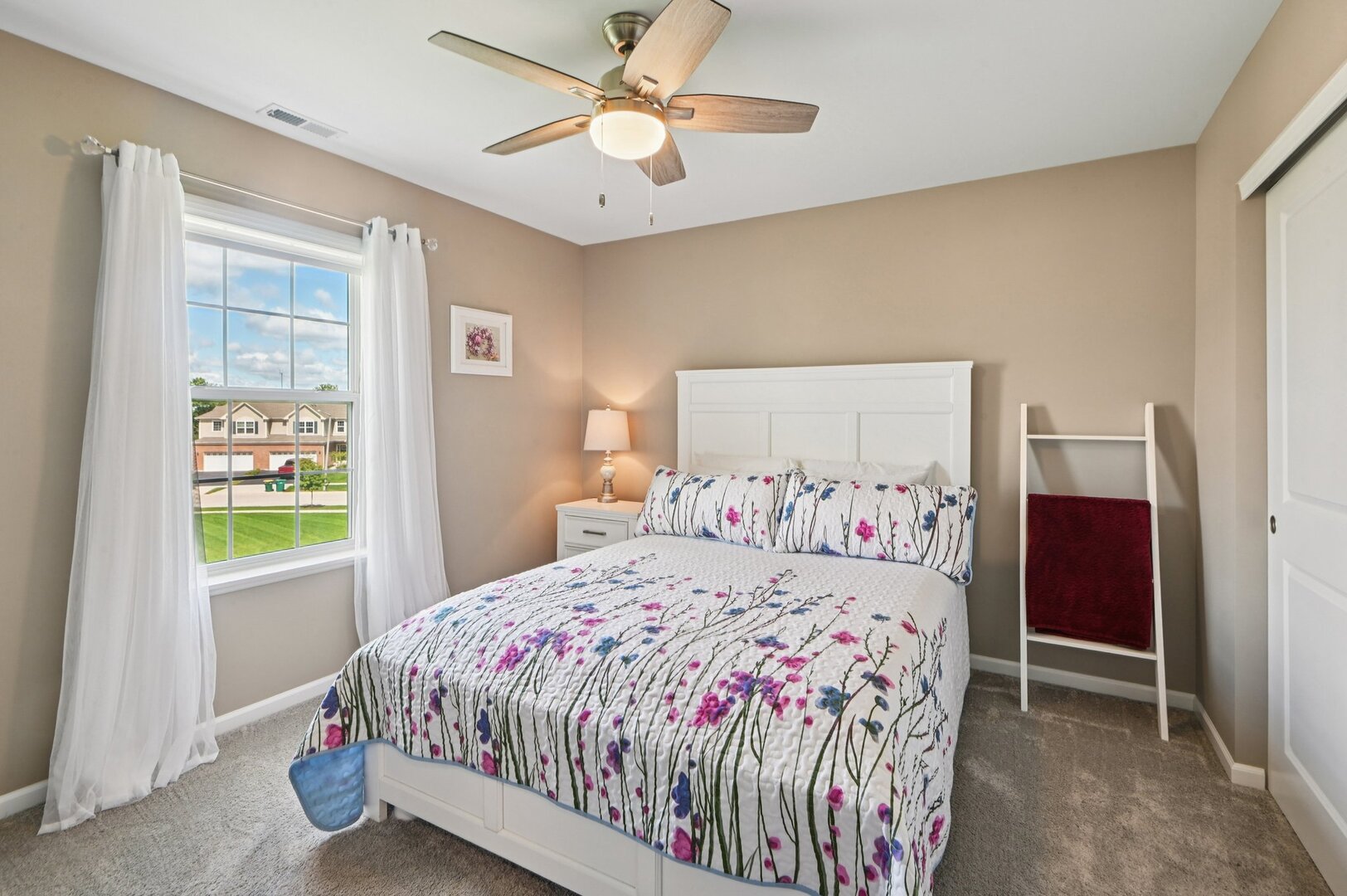 24734 South Dart Road Manhattan, IL 60442 - Photo 15 of 29 a bedroom with a bed and a window