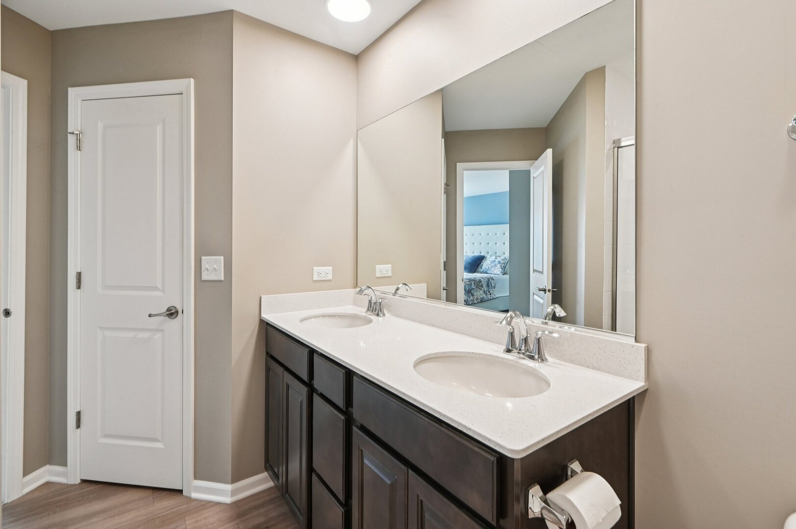 24734 South Dart Road Manhattan, IL 60442 - Photo 18 of 29 a bathroom with a sink and a mirror