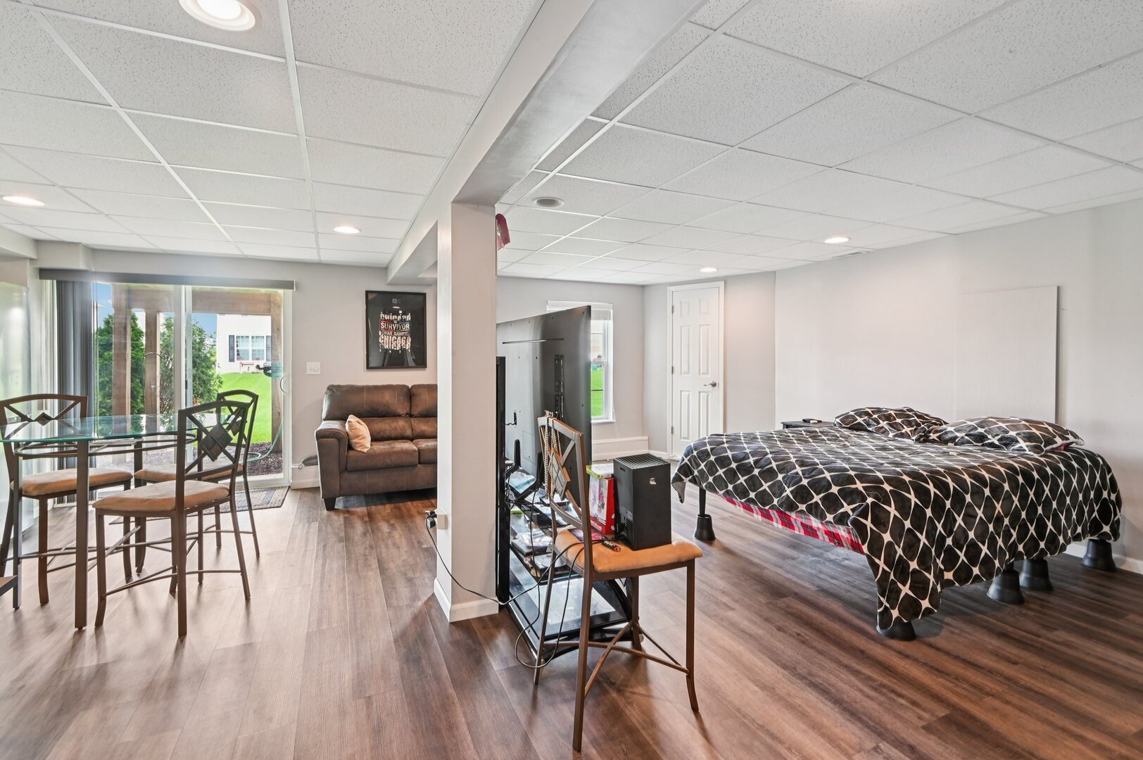 24734 South Dart Road Manhattan, IL 60442 - Photo 23 of 29 a bedroom with furniture and a wooden floor