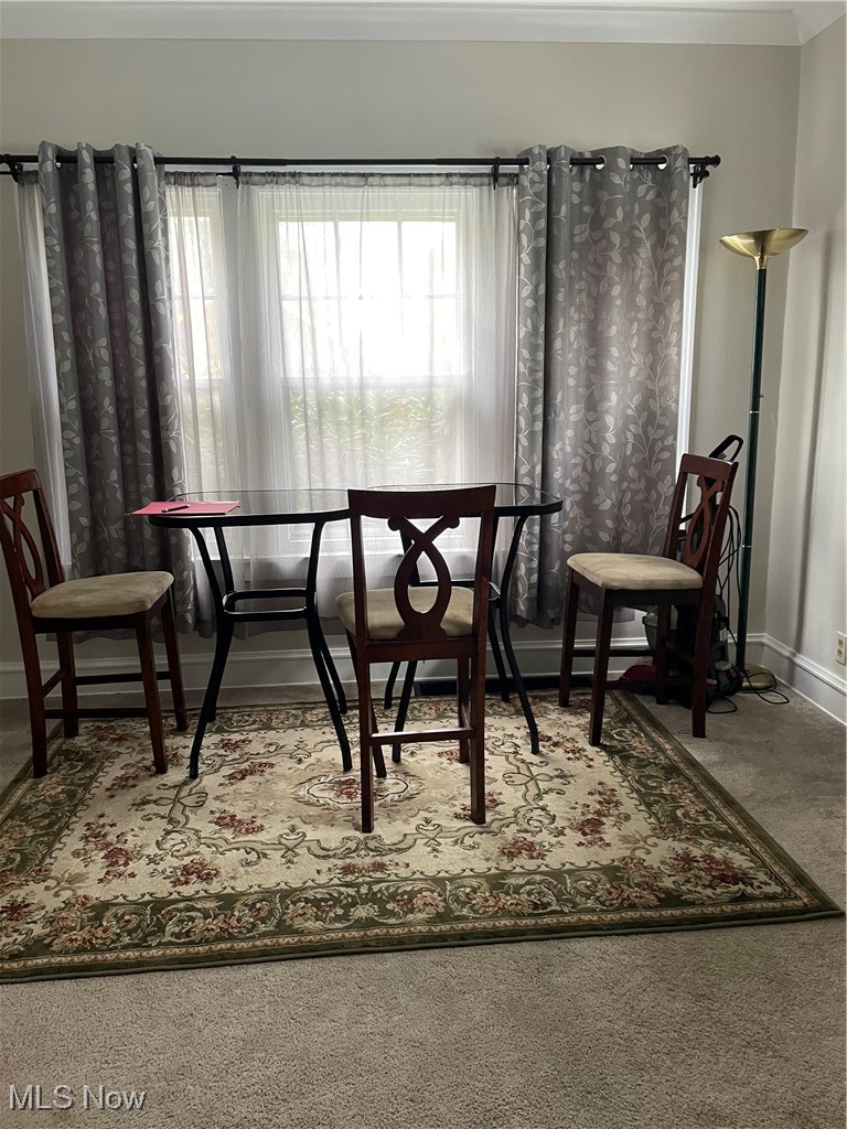 5313 Reed Avenue Ashtabula, OH 44004 - Photo 5 of 18 Dining area with carpet flooring