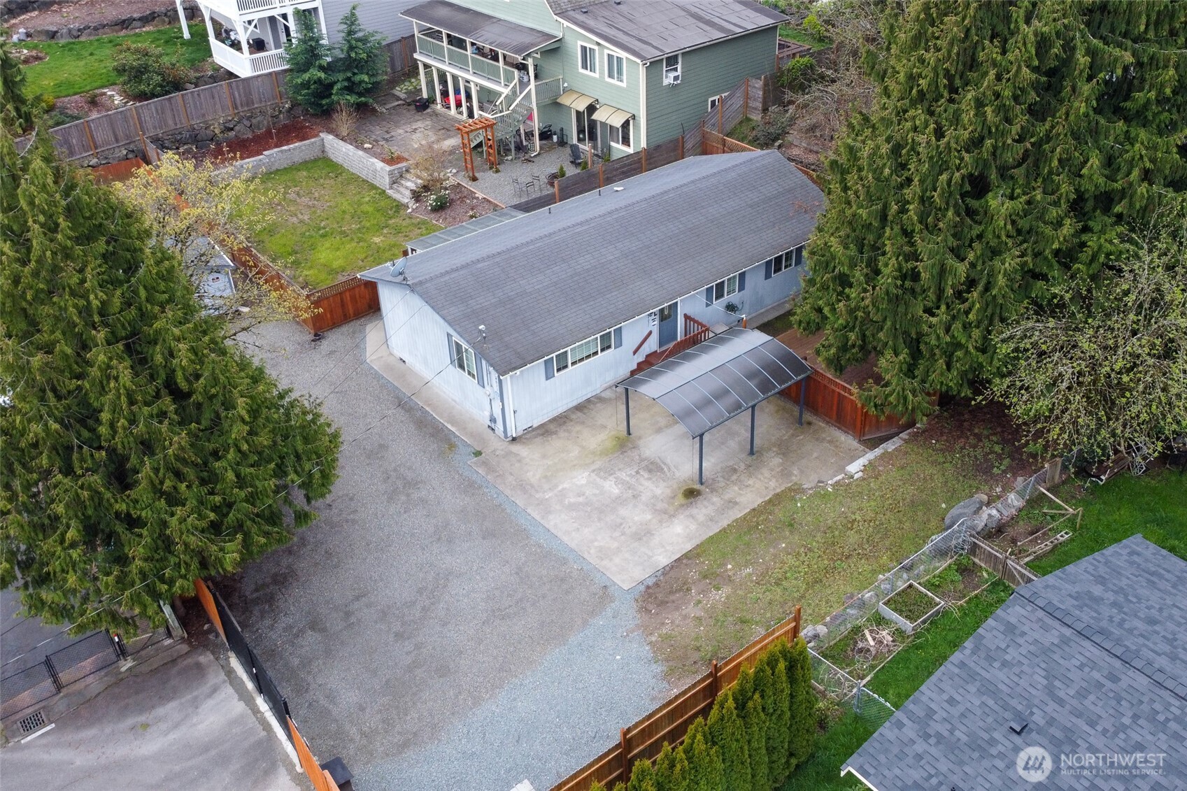 14031 33rd Place South Tukwila, WA 98168 - Photo 25 of 37 an aerial view of a house