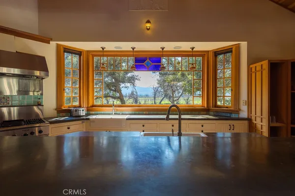a view of balcony with furniture and outdoor space