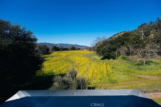 a house with trees in the background