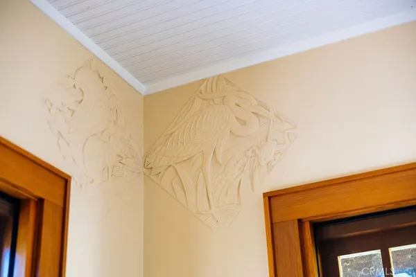 a view of outdoor space with garden