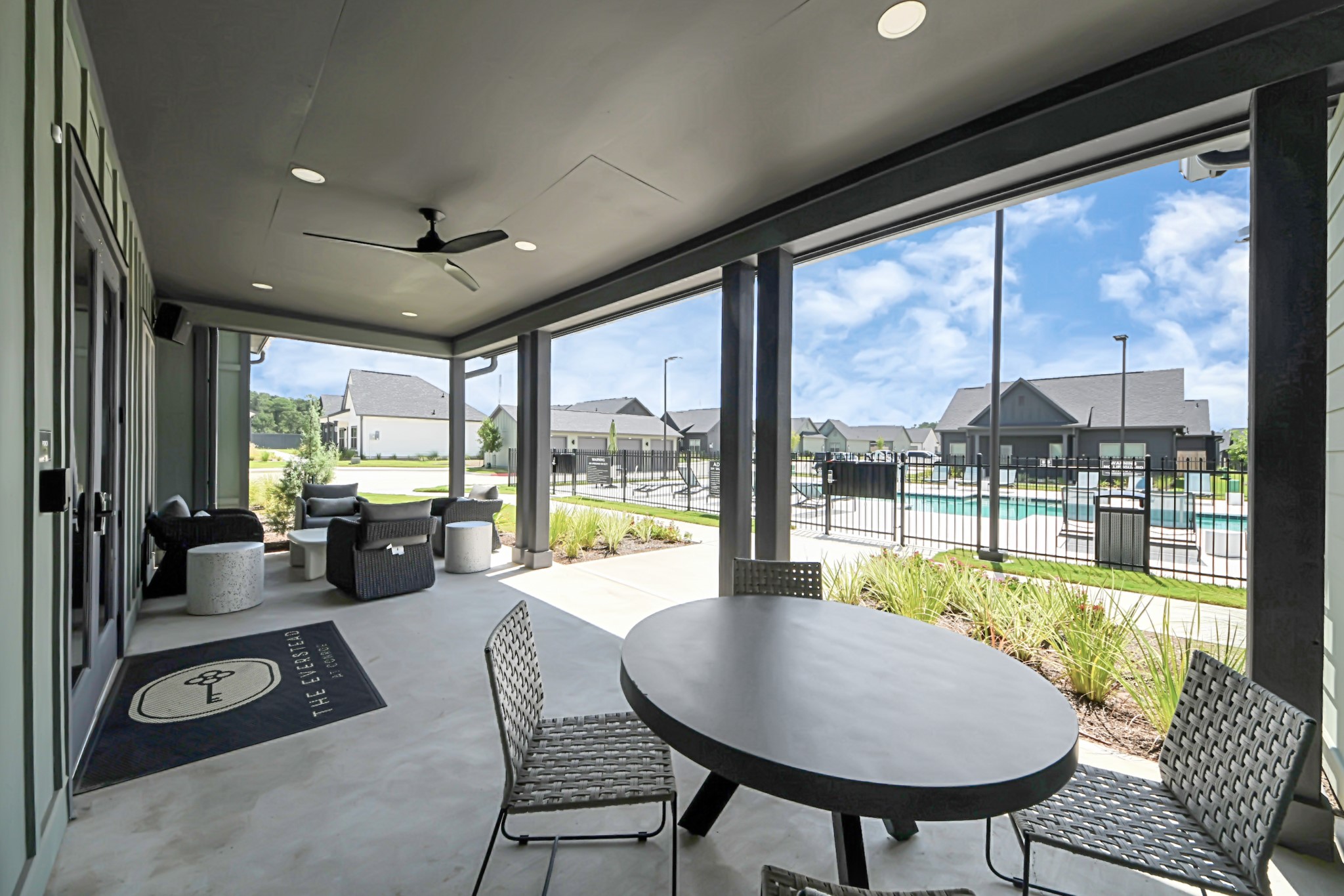 7711 Longmire Road, Unit 195 Conroe, TX 77304 - Photo 34 of 48 Enjoy an abundance of Amenities:Resort-Style Pool w/Sundeck Ledge&Outdoor Lounge Areas w/Grilling area,Gaming Lawn,Pickleball Court,Quaint Dog Park for your fur babies!24/7 Fitness Center w/Kids Play Zone area.Stunning Clubhouse w/Café/Lounge.Playground Area.Electric Vehicle Charging Stations!