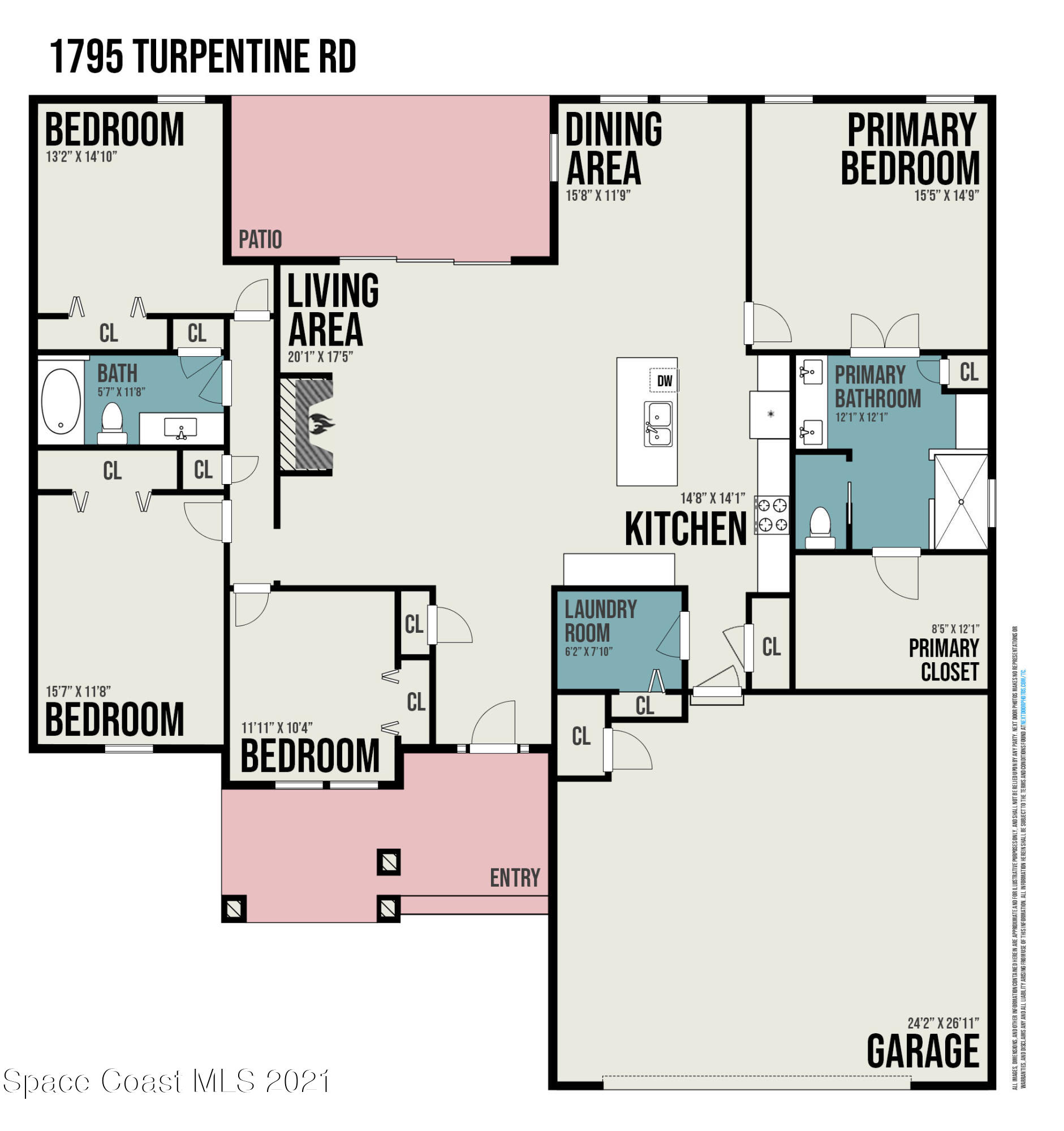 1795 Turpentine Road Mims, FL 32754 - Photo 4 of 35 1795 Turpentine Rd