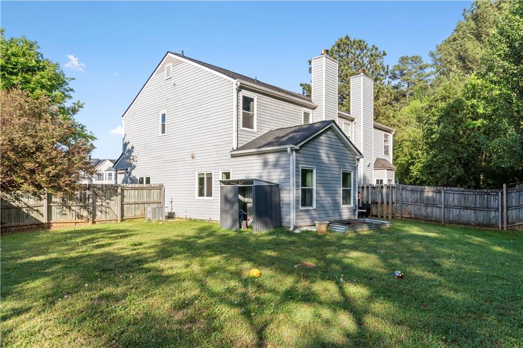 48 Hampton Drive Cartersville, GA 30121 - Photo 29 of 29 a view of a house with a yard and deck