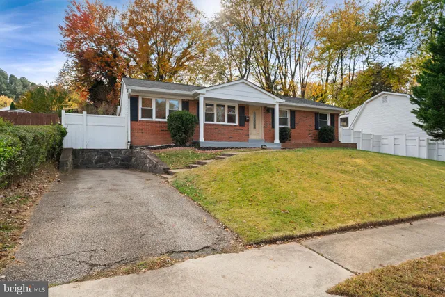 a view of a house with a patio