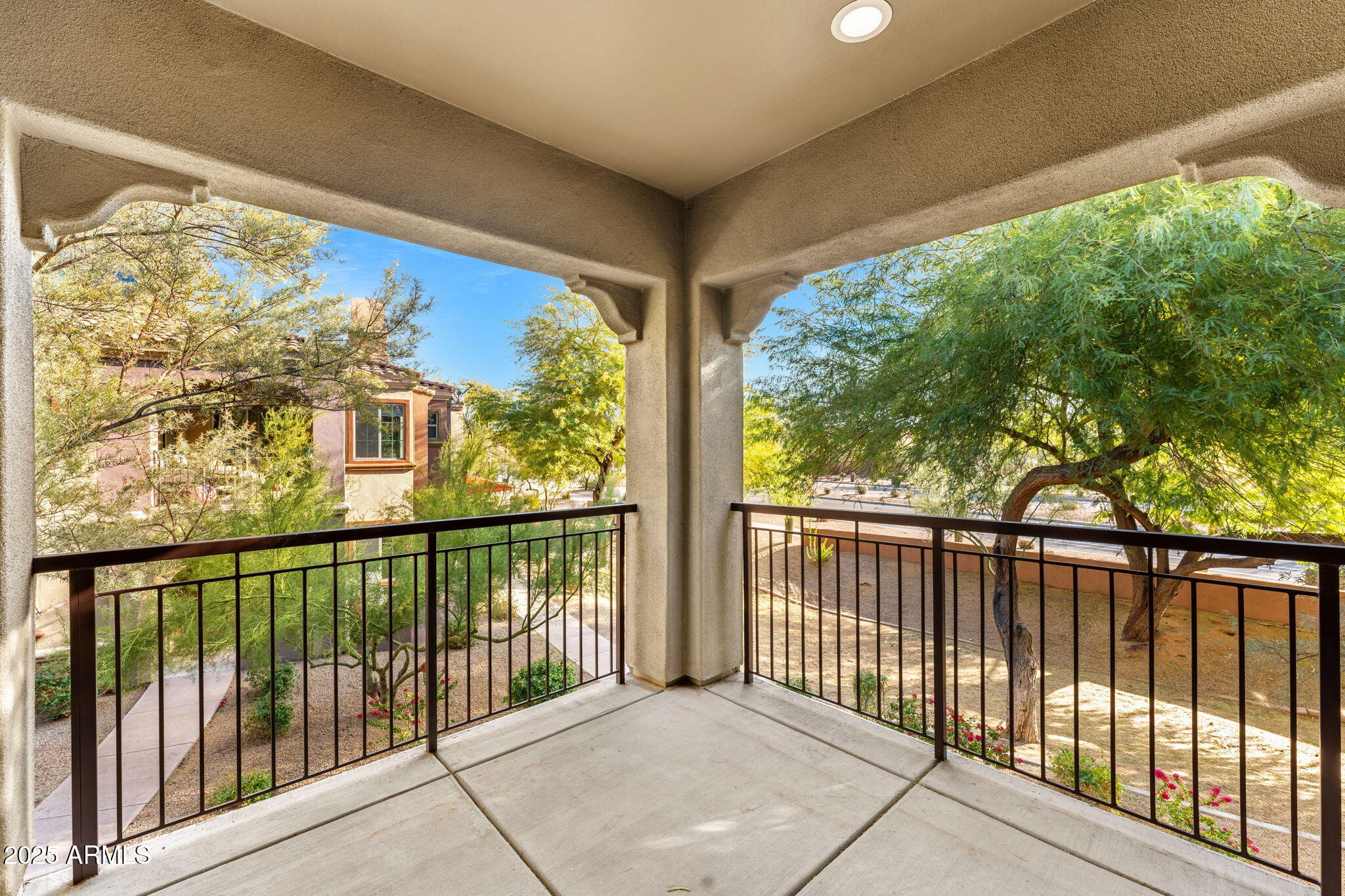 3935 East Rough Rider Road, Unit 1235 Phoenix, AZ 85050 - Photo 44 of 52 a view of a balcony