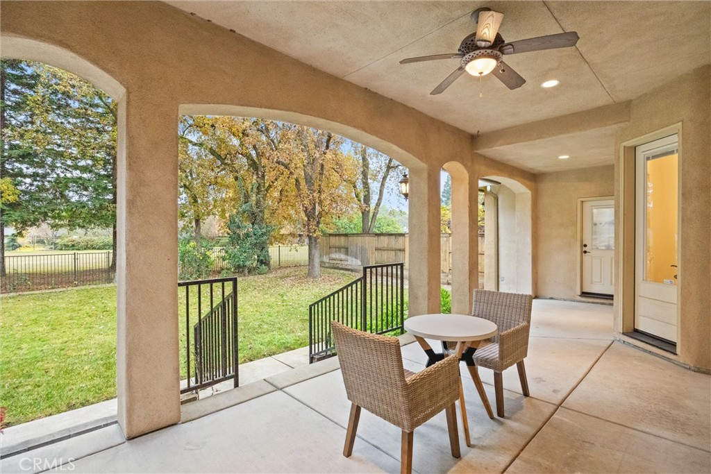 10473 Bogie Way Chico, CA 95928 - Photo 44 of 46 a view of a dining room with furniture window and outside view