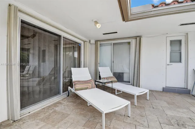 a view of outdoor space yard swimming pool and sitting area