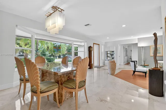 a kitchen with granite countertop lots of counter top space