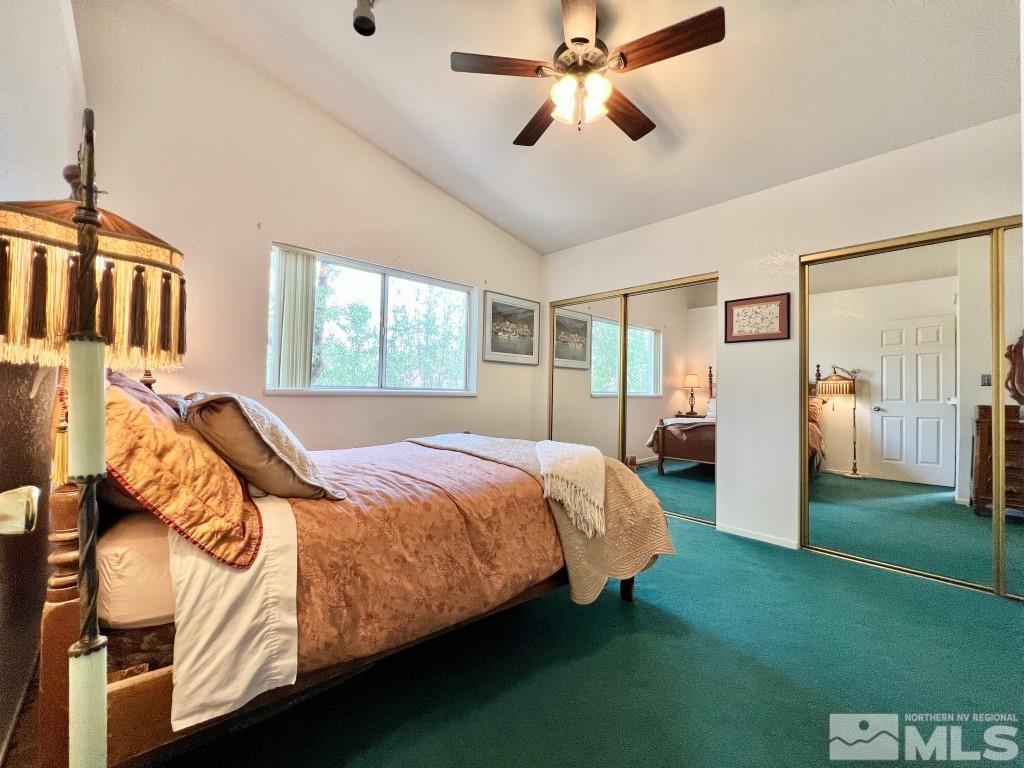3365 Lookout Place Reno, NV 89503 - Photo 17 of 39 a bed sitting in a spacious bedroom next to a window