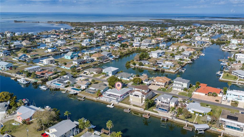3336 Gulfview Drive Hernando Beach, FL 34607 - Photo 42 of 45 an aerial view of a city