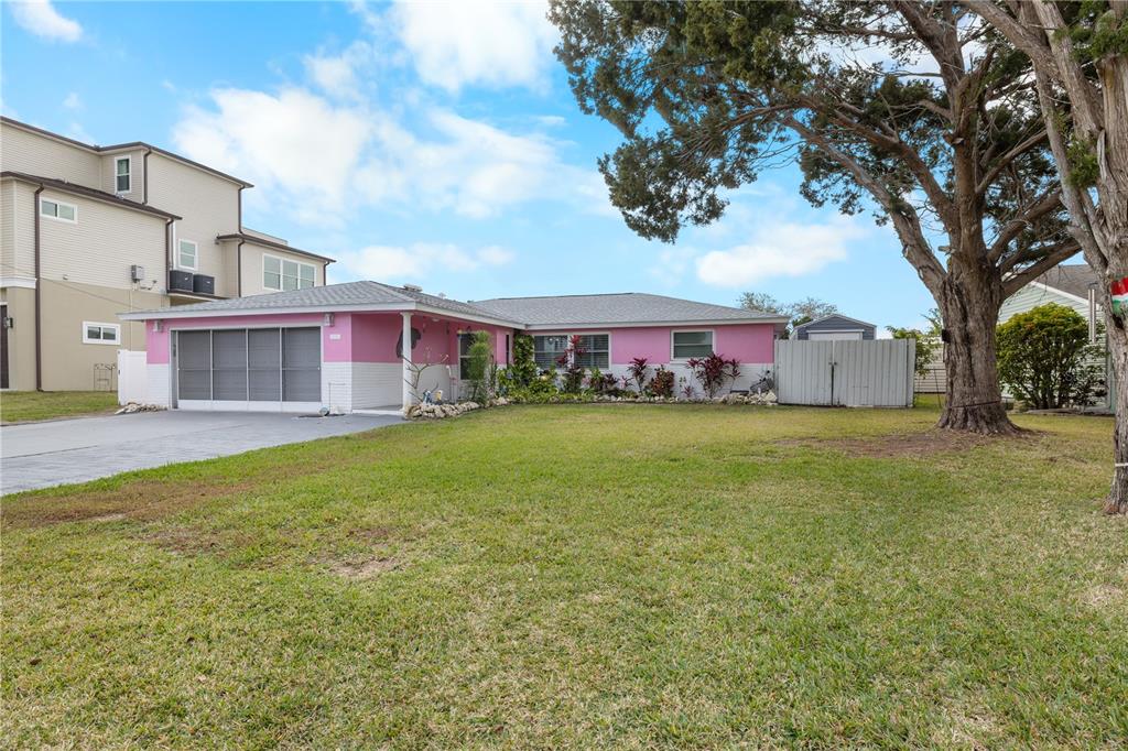 3336 Gulfview Drive Hernando Beach, FL 34607 - Photo 44 of 45 a view of house with yard