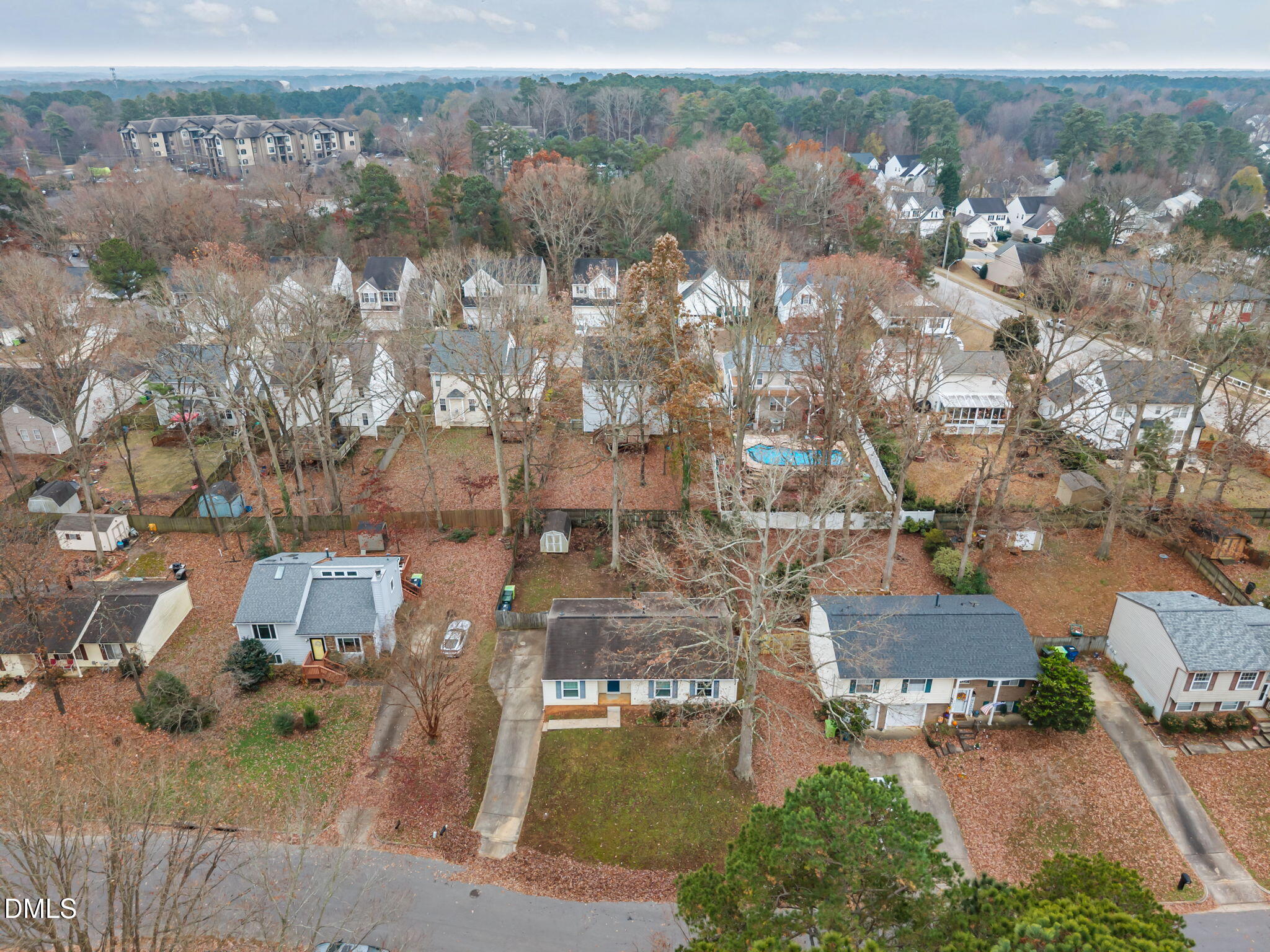 3333 Jo Anne Drive Raleigh, NC 27603 - Photo 3 of 24 an aerial view of multiple house
