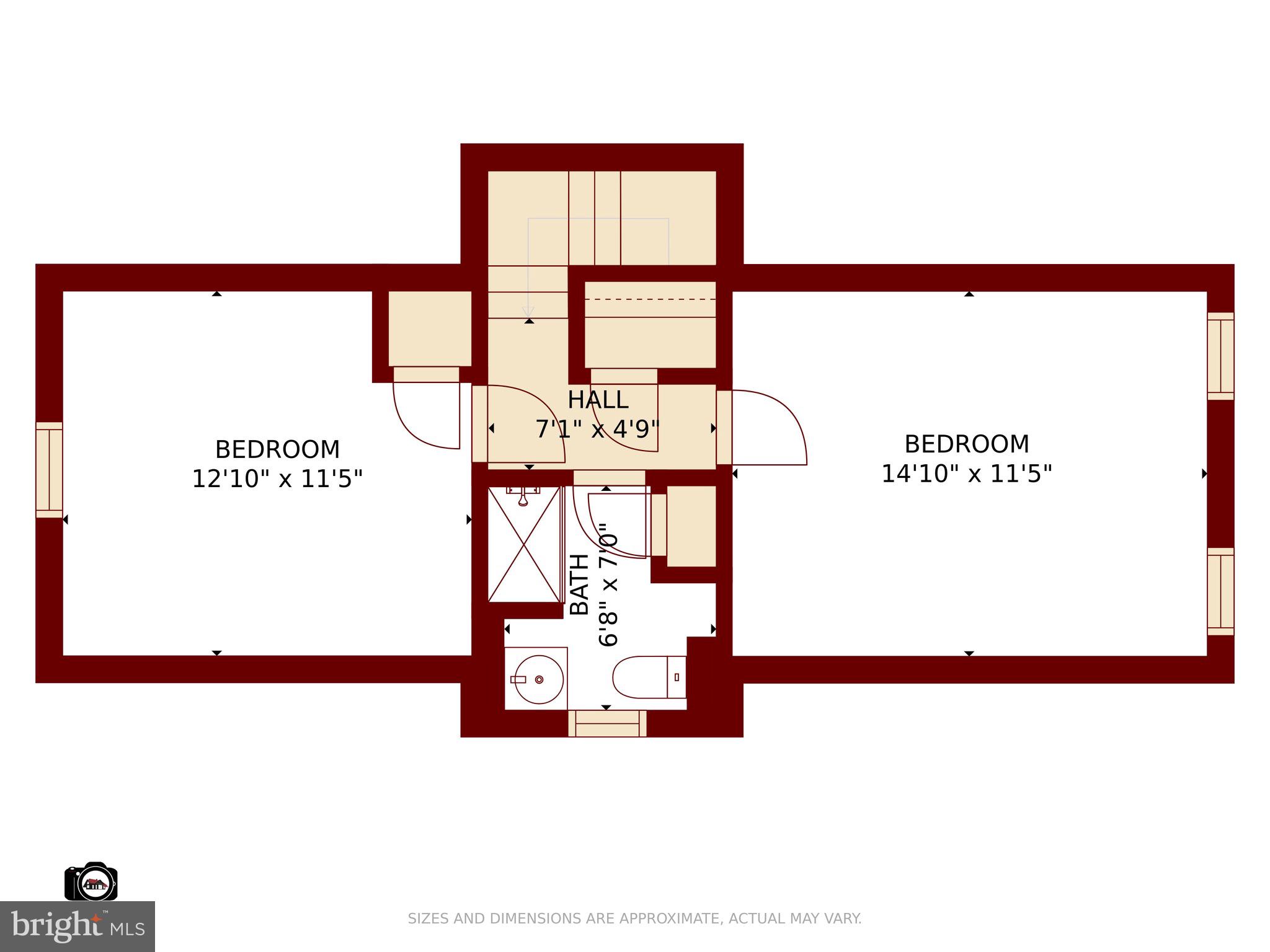 408 Murdock Road Baltimore, MD 21212 - Photo 42 of 44 Third Level Floor Plan