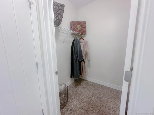 a view of a closet