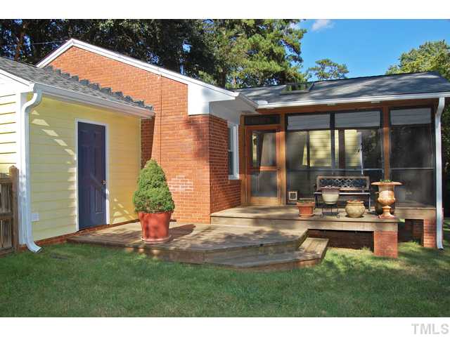 3317 Octavia Street Raleigh, NC 27606 - Photo 17 of 25 There is also a deck perfect for grilling and entertaining.