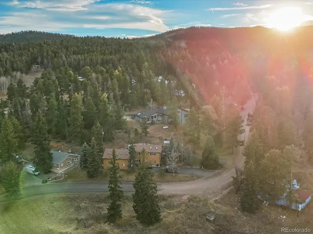 a view of outdoor space and mountain view