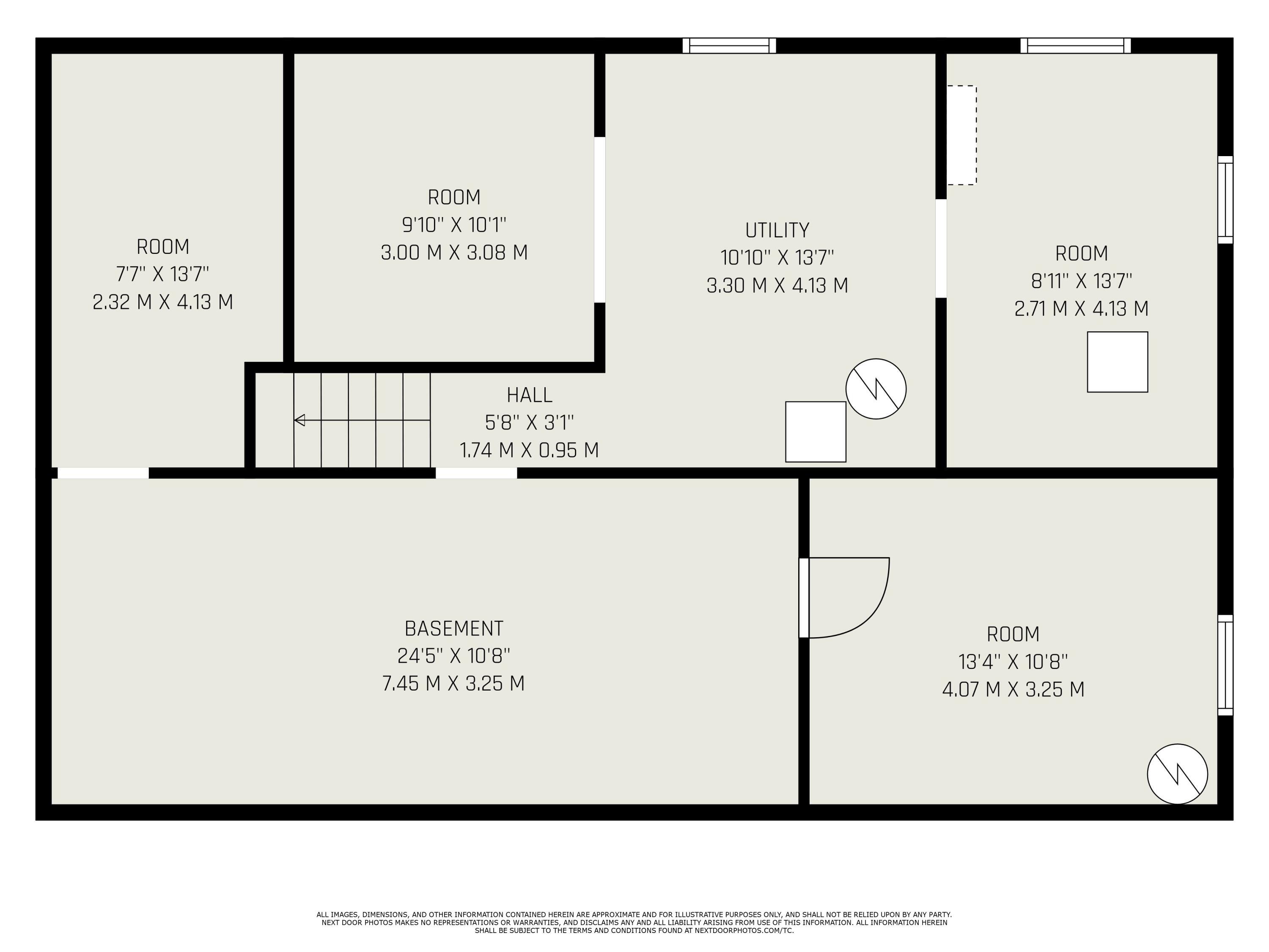 1602 McCann Road Hastings, MI 49058 - Photo 42 of 43 1602 McCann Basement Floor Plan