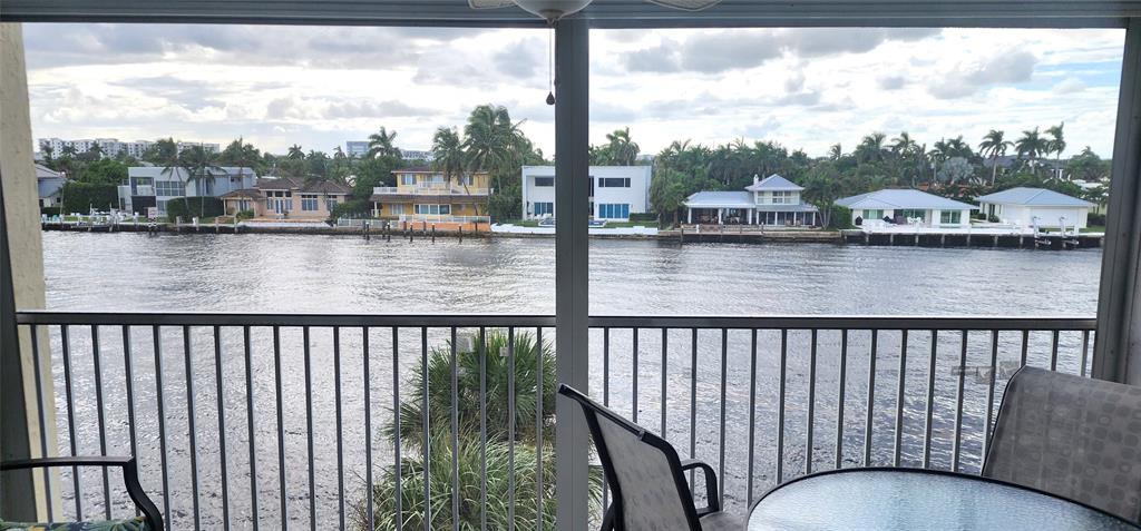 299 North Riverside Drive, Unit 303 Pompano Beach, FL 33062 - Photo 16 of 40 a view of a lake from a balcony
