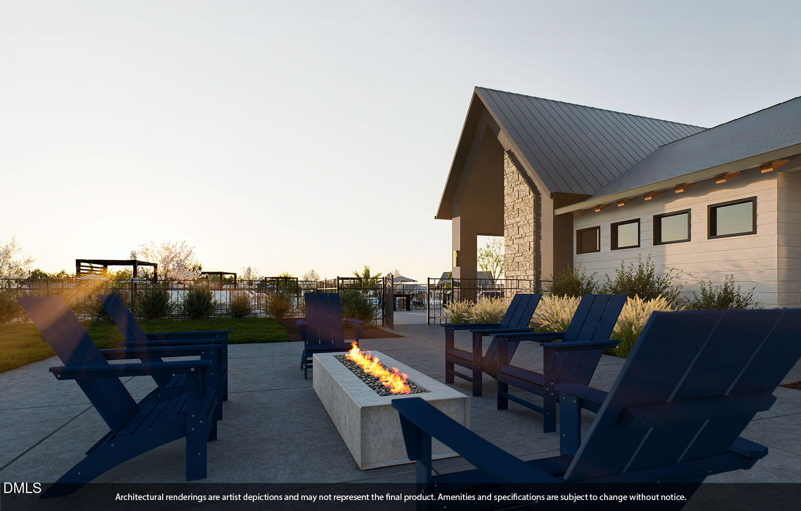 1216 Bell Heather Road, Unit 54 Durham, NC 27703 - Photo 23 of 39 a outdoor living space with furniture and city view