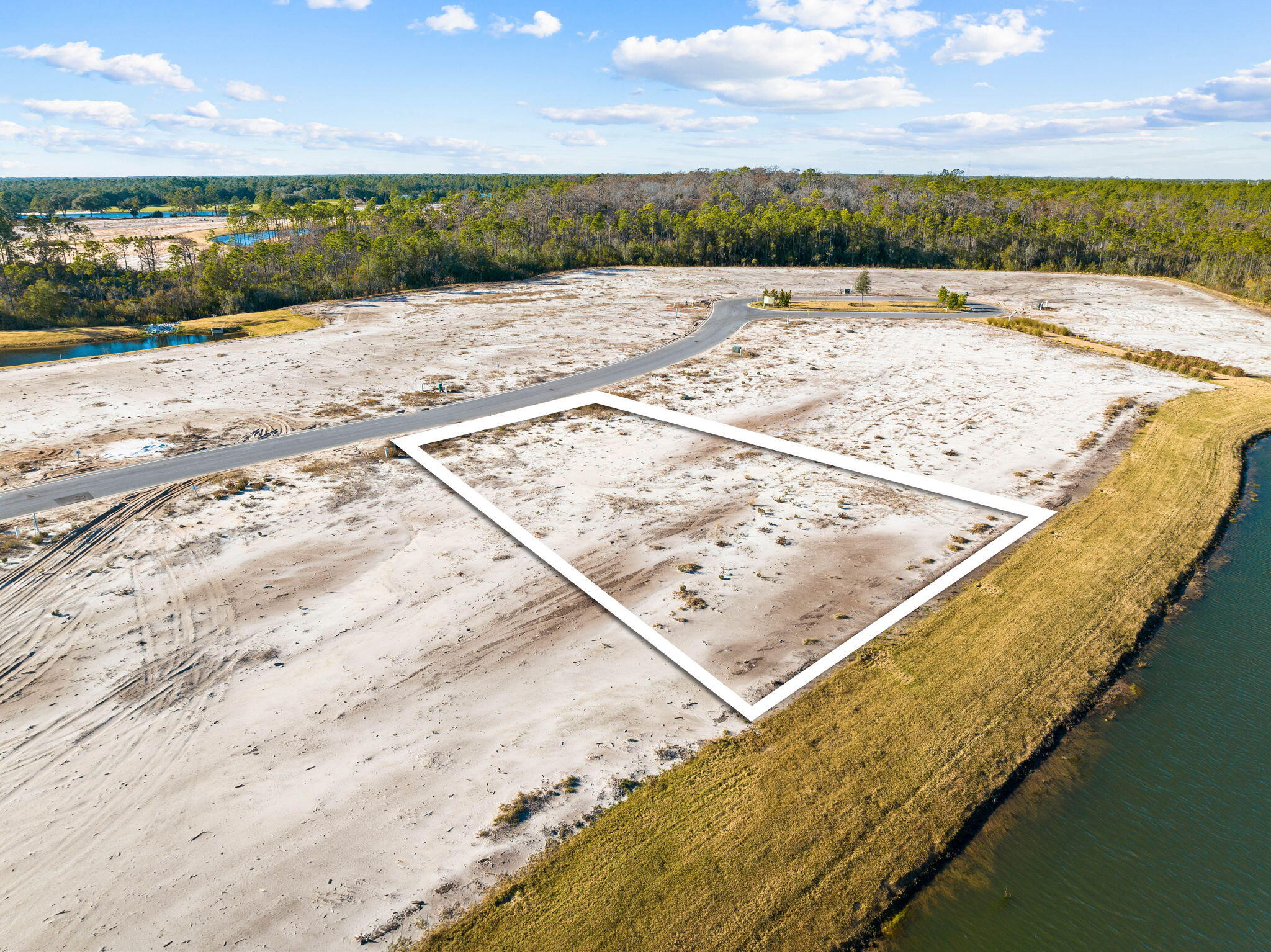 Lot 154 Southern Cross Ln Inlet Beach Inlet Beach, FL 32461 - Photo 8 of 14 a view of an outdoor space and yard