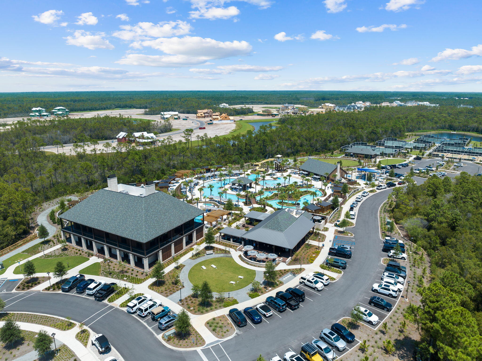 Lot 154 Southern Cross Ln Inlet Beach Inlet Beach, FL 32461 - Photo 10 of 14 an aerial view of residential houses with outdoor space