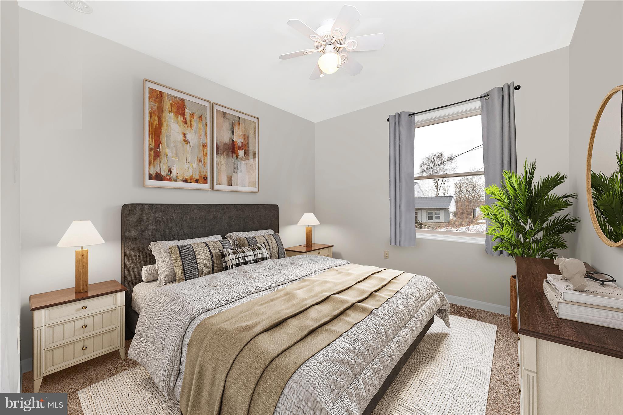 23 East F Street Brunswick, MD 21716 - Photo 22 of 67 Bedroom 2 Virtually Staged