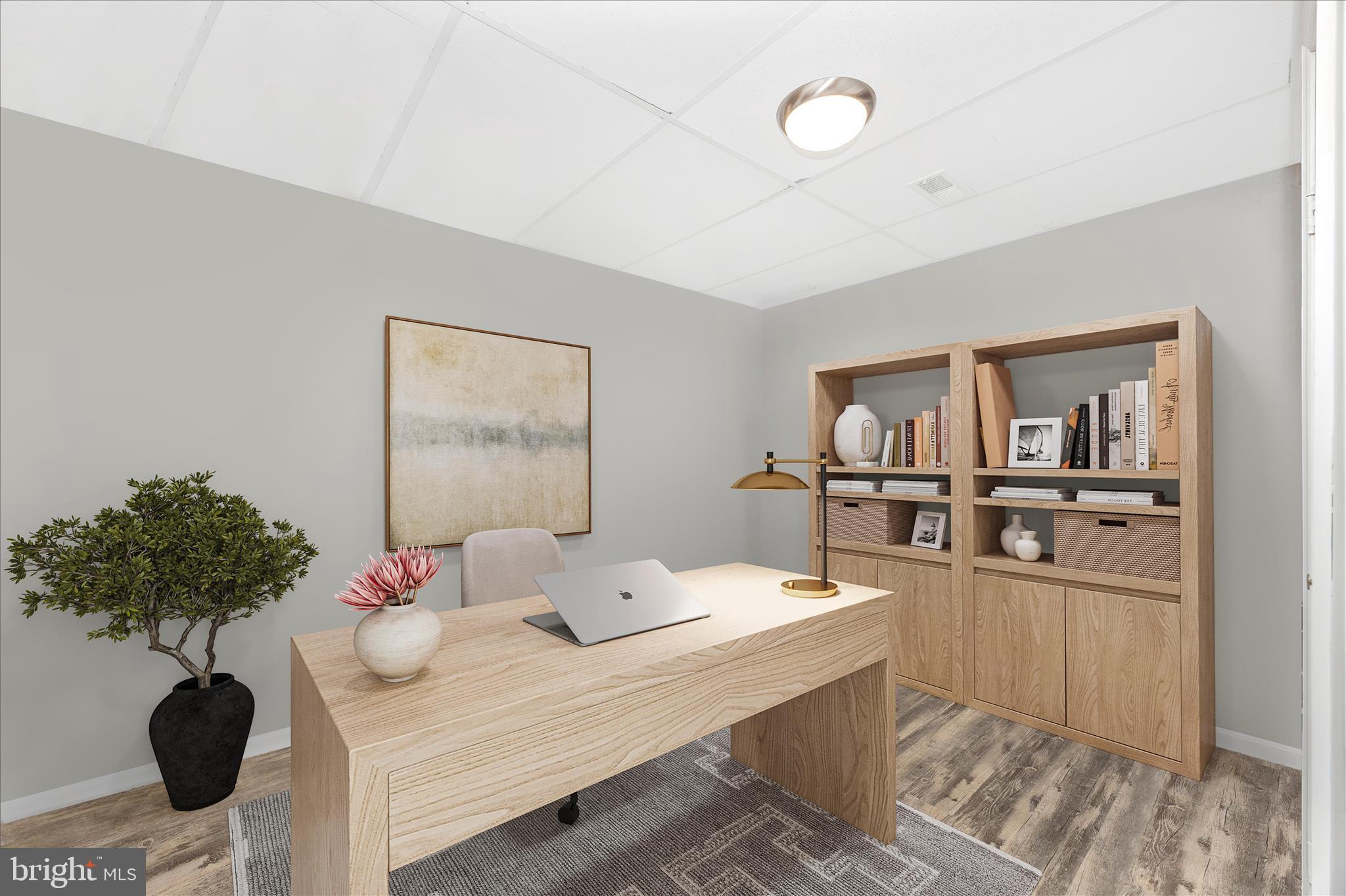 23 East F Street Brunswick, MD 21716 - Photo 32 of 67 Lower Level Office Virtually Staged