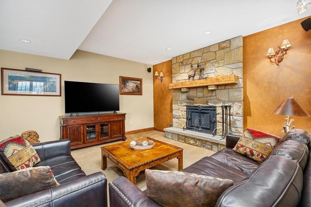 225 Church Road Fombell, PA 16123 - Photo 39 of 45 a living room with furniture and a flat screen tv