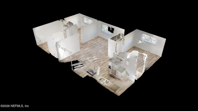 a close up of a fireplace