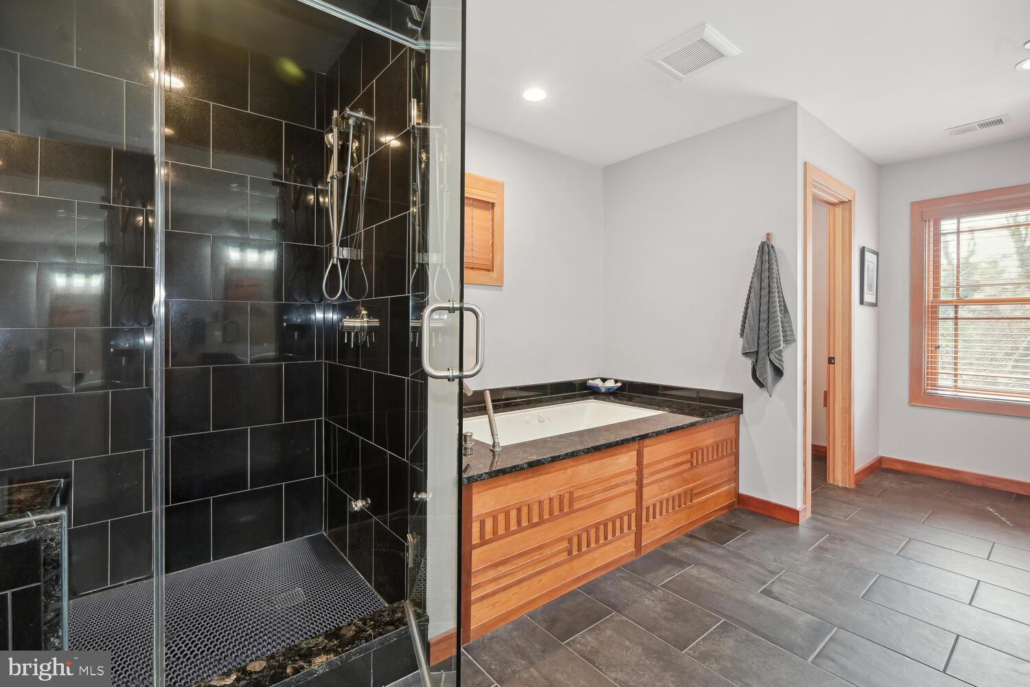 8101 Custer Road Bethesda, MD 20814 - Photo 37 of 77 Steam shower & Jetted Tub