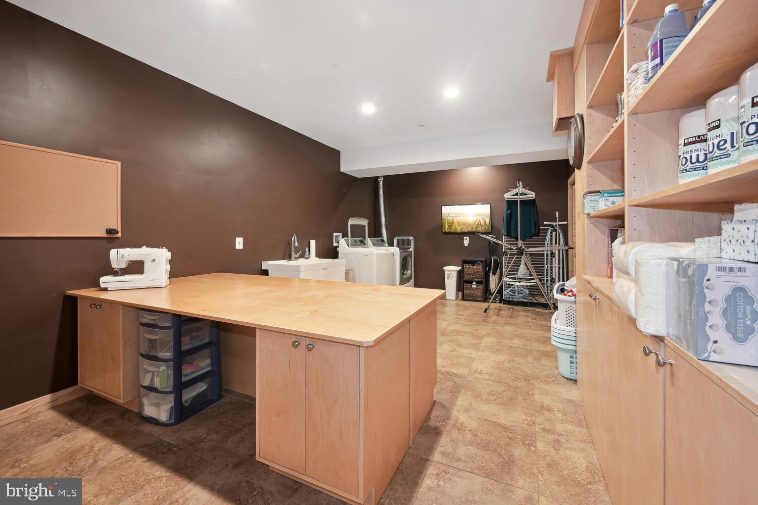 8101 Custer Road Bethesda, MD 20814 - Photo 64 of 77 Laundry/craft room